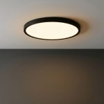 Aura 30 - Black LED Ceiling Light 18w 3color - Image 2