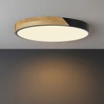 Tara - Black LED ceiling light 12w 3color - Ф30cm - Image 2