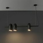 Terracotta - Black Pendant Light 6xGU10 - Image 2