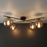 Grace - Black Ceiling Light 4xE27 - Image 2